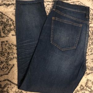 Madewell washed capris